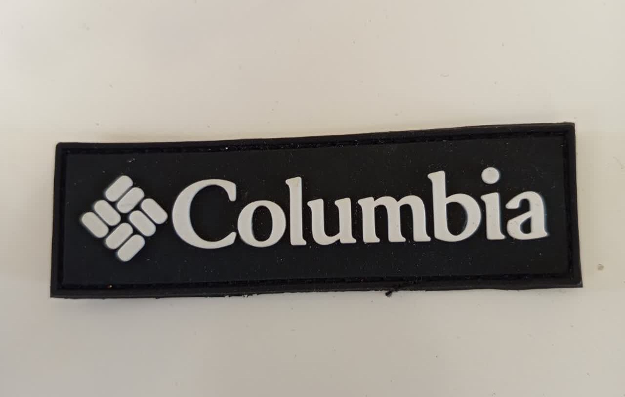 آرم سیلیکونی طرح Columbia