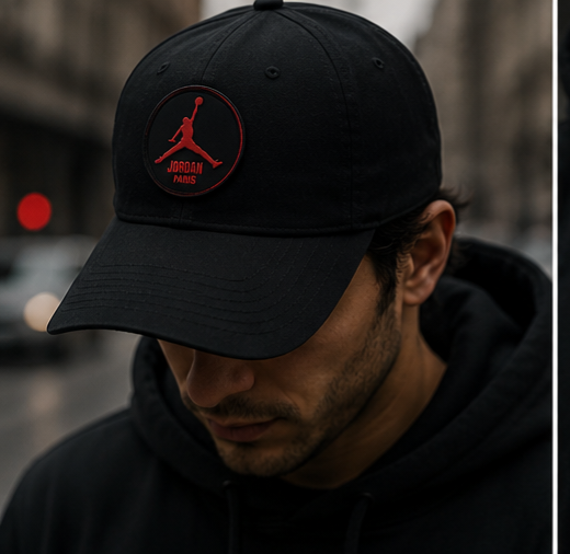 آرم سیلیکونی گرد طرح Jordan Paris