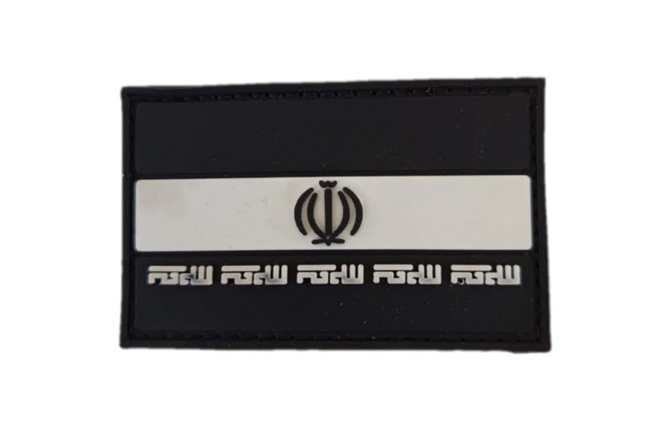 آرم سیلیکونی طرح پرچم جمهوری اسلامی ایران