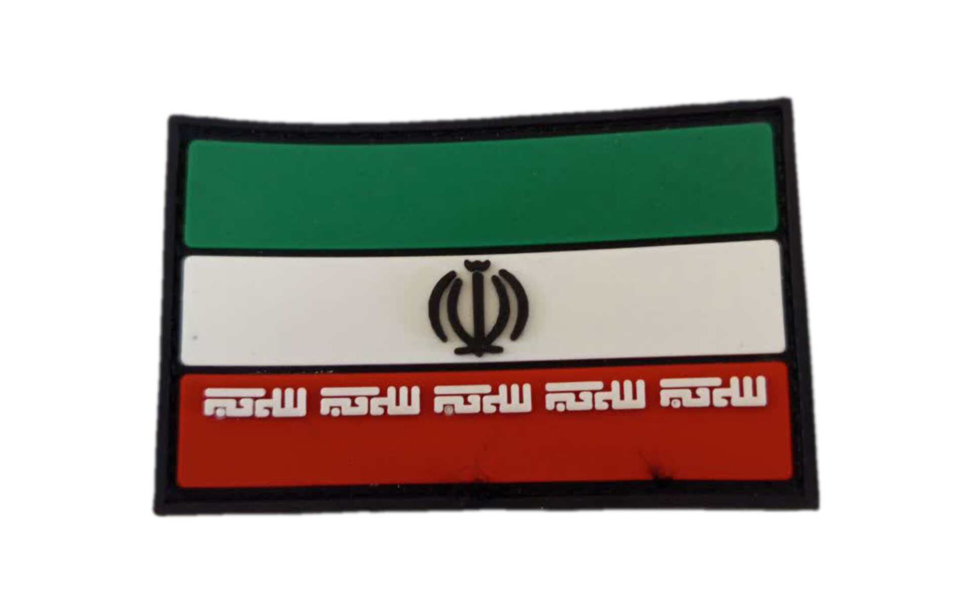 آرم سیلیکونی طرح پرچم جمهوری اسلامی ایران