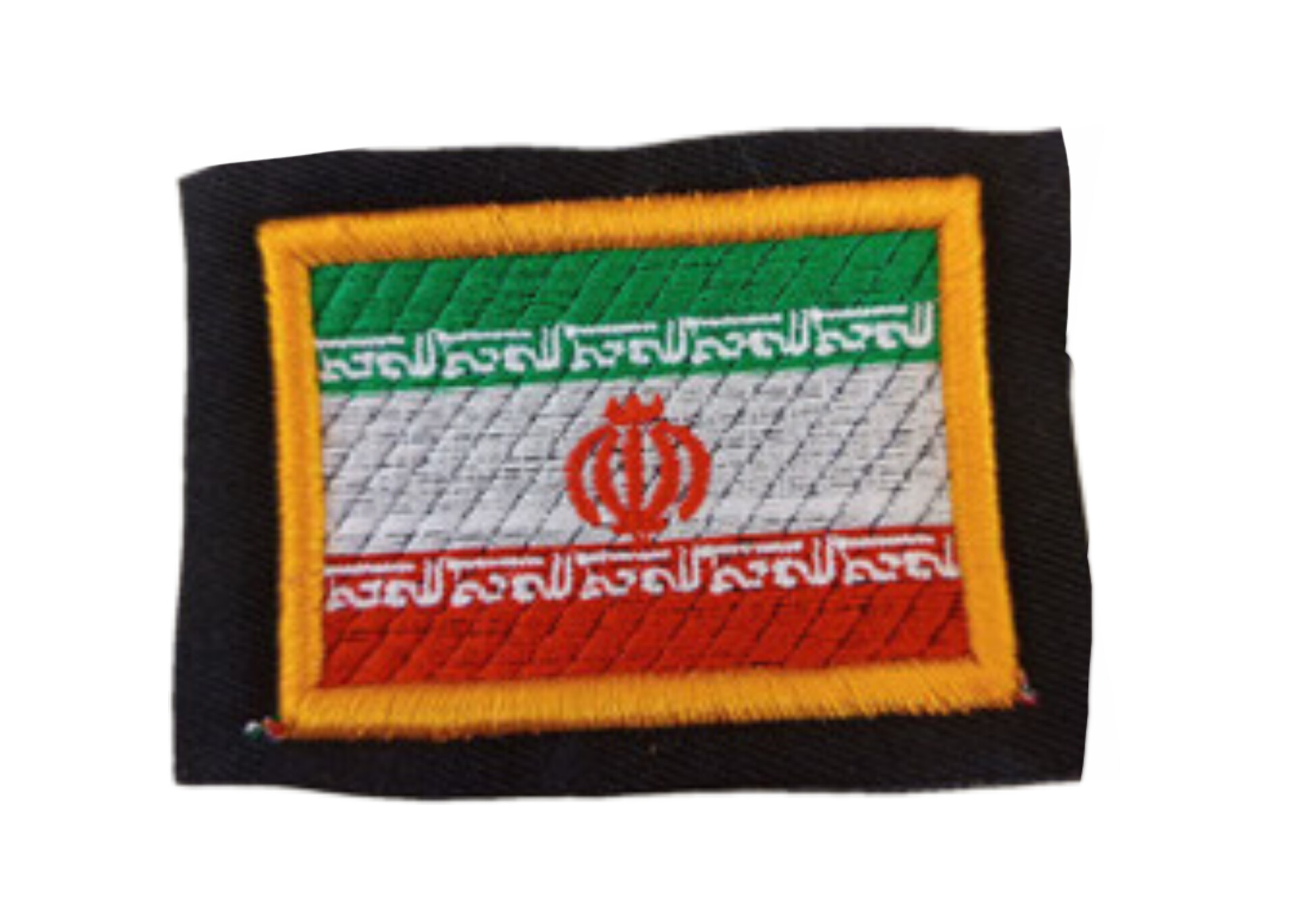 آرم گلدوزی شده پرچم جمهوری اسلامی ایران