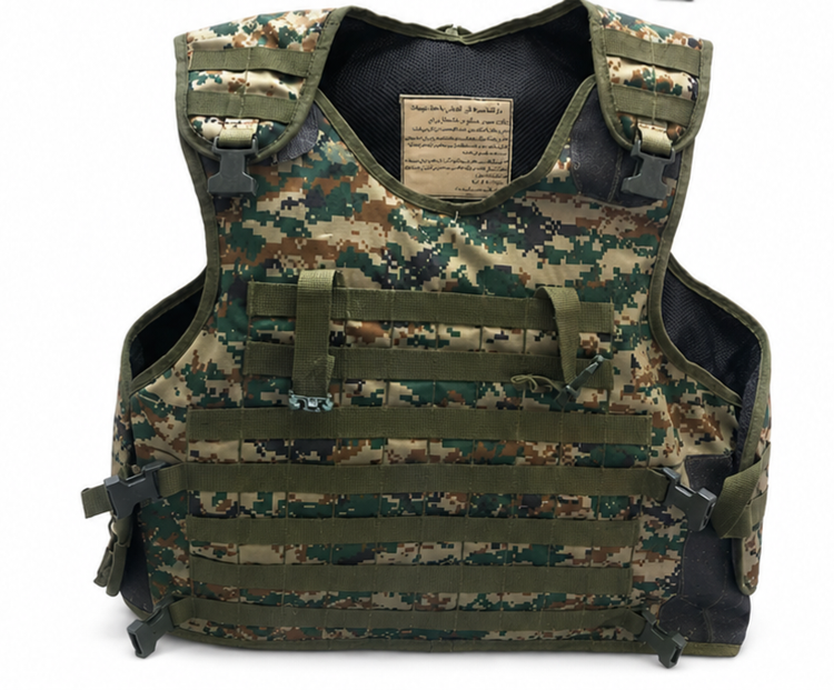 جلیقه تاکتیکی بسیجی طرح دیجیتال